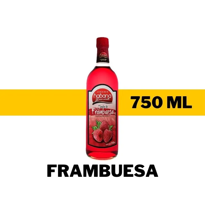 JARABE HABANA FRAMBUESA 750 ML