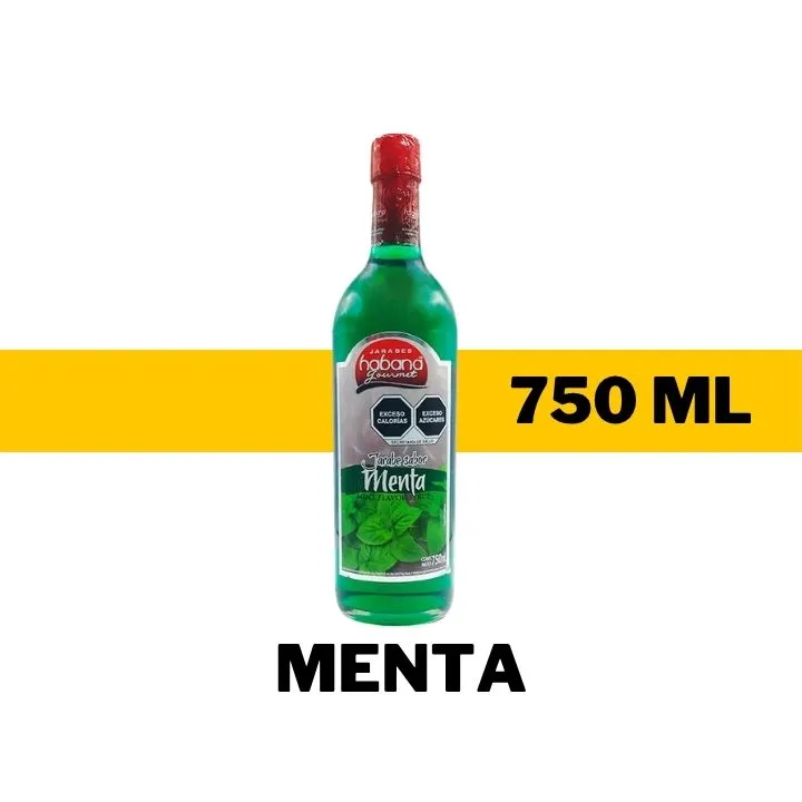 JARABE HABANA MENTA 750 ML
