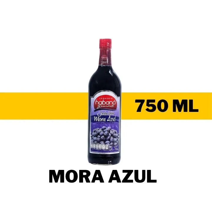 JARABE HABANA MORA AZUL 750 ML
