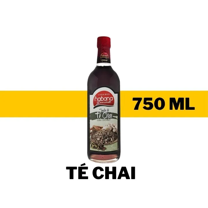 JARABE HABANA TE CHAI 750 ML