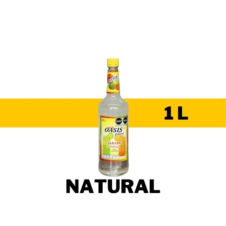 JARABE OASIS POINT NATURAL  1 L