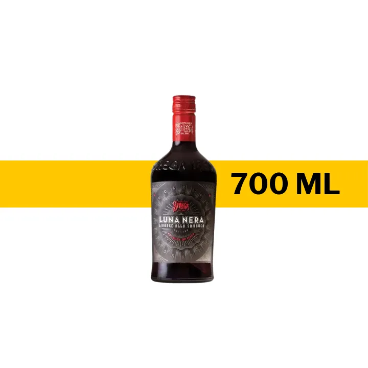 LICOR SAMBUCA LUNA NERA STREGA 700 ML