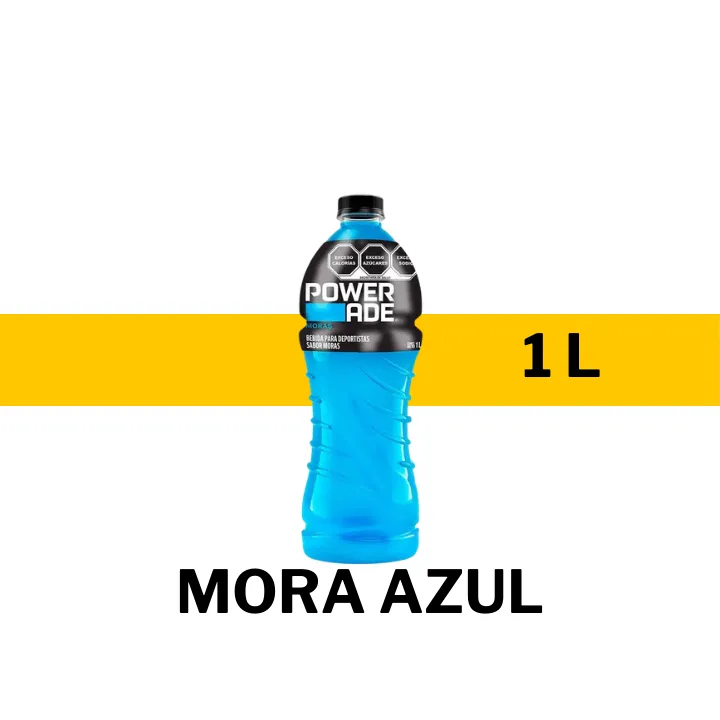 BEB POWERADE MORA AZUL 1 L