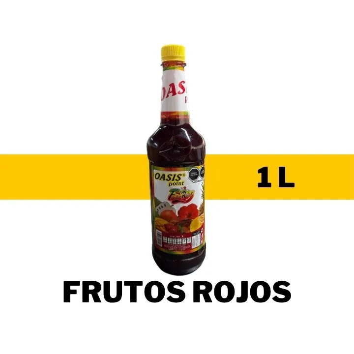 PULPA OASIS POINT FRUTOS ROJOS 1 L