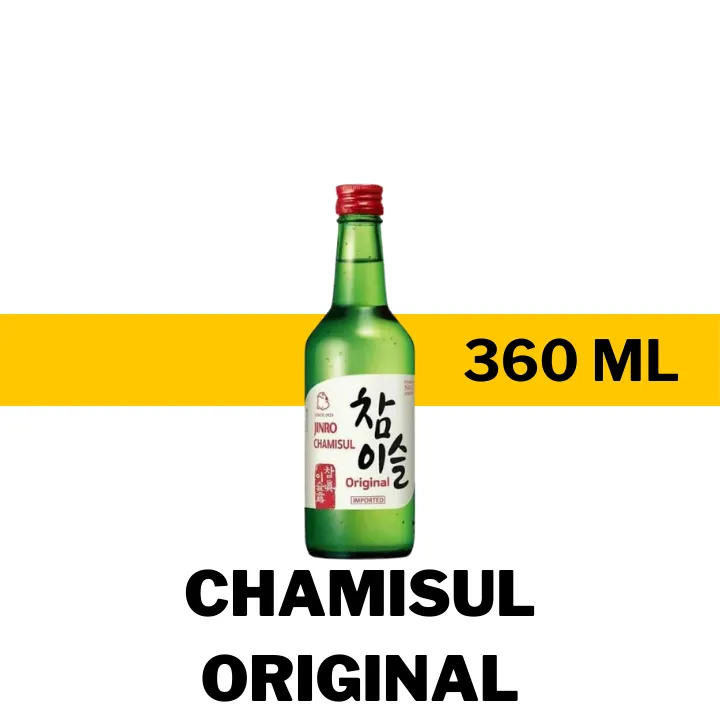 SOJU JINRO CHAMISUL ORIGINAL 360 ML