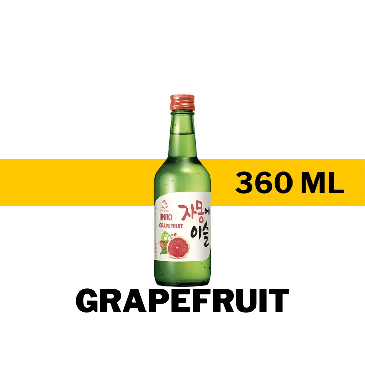 SOJU JINRO GRAPEFRUIT 360 ML