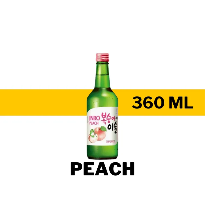 SOJU JINRO PEACH 360 ML