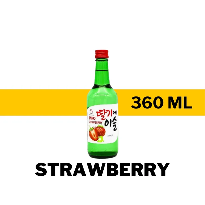 SOJU JINRO STRAWBERRY 360 ML