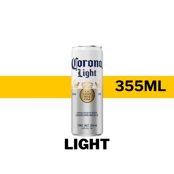 CERVEZA CORONA LIGHT 355 ML - LATA