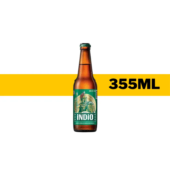 CERVEZA INDIO 355 ML - BOTELLA