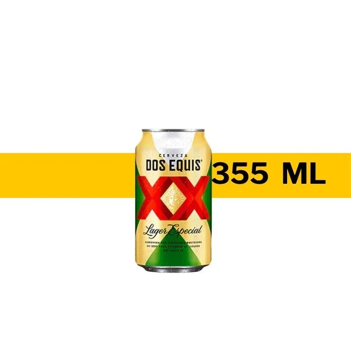 CERVEZA XX LAGER ESPECIAL 355 ML - LATA