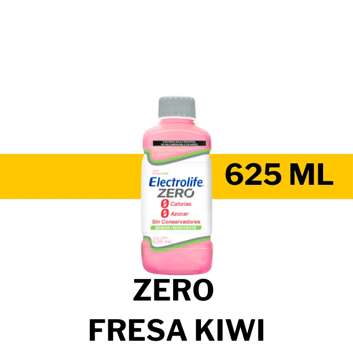 BEB ELECTROLIT ZERO FRESA KIWI 625 ML