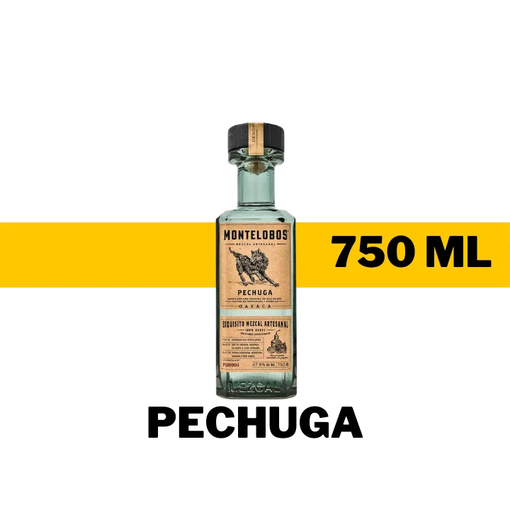MEZCAL MONTELOBOS PECHUGA 750 ML