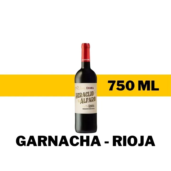 V.T.E. HERACLIO ALFARO GARNACHA 750 ML - RIOJA