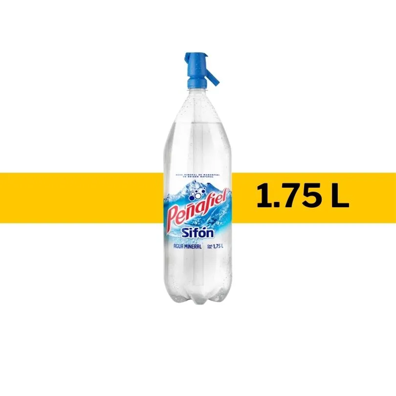 AGUA MINERAL PEÑAFIEL SIFON 1.75 L