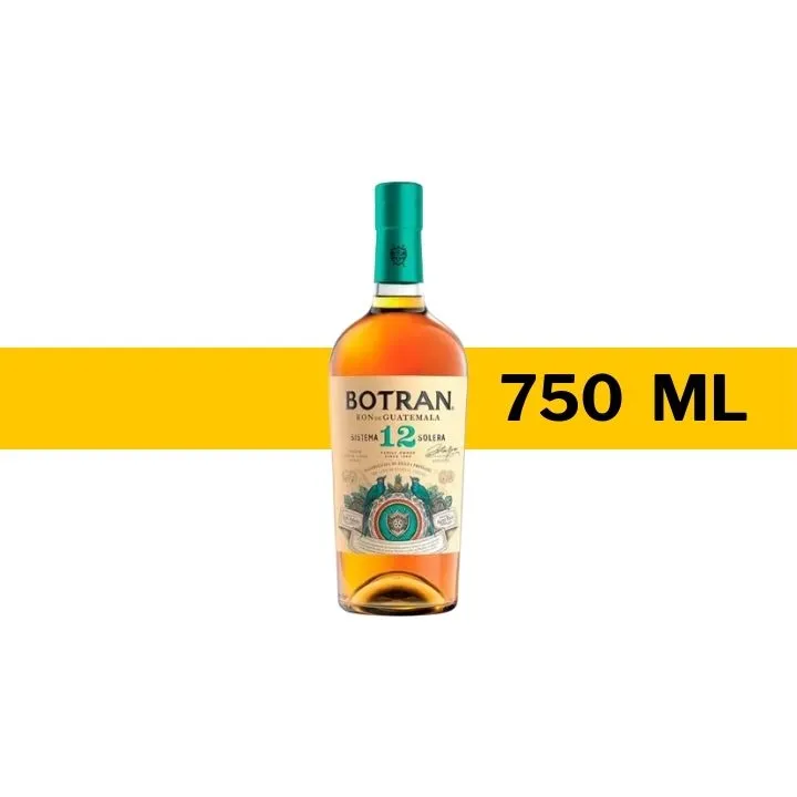 RON BOTRAN 12 SOLERA 750 ML