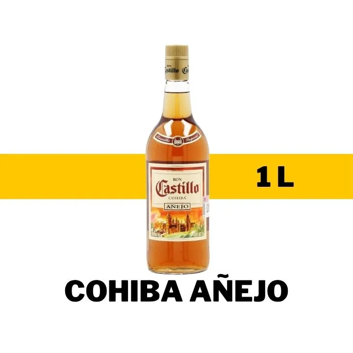 RON CASTILLO COHIBA AÑEJO 1 L