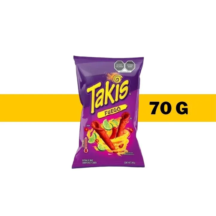 BOT BARCEL TAKIS FUEGO 70 G