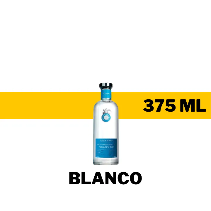 MINI TEQUILA CASA DRAGONES BLANCO 375 ML