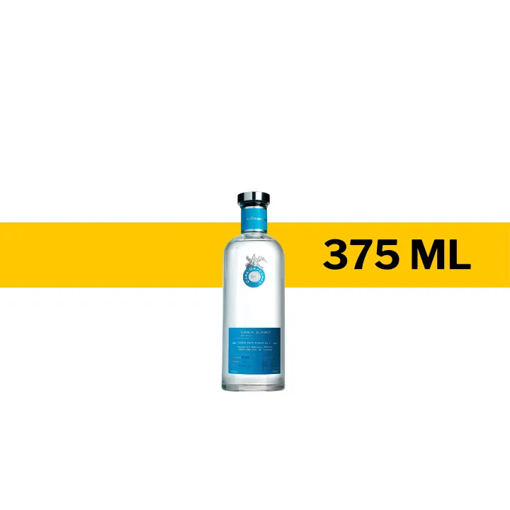 MINI TEQUILA CASA DRAGONES BLANCO 375 ML
