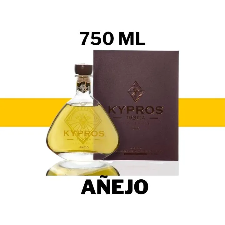 TEQUILA KYPROS AÑEJO 750 ML