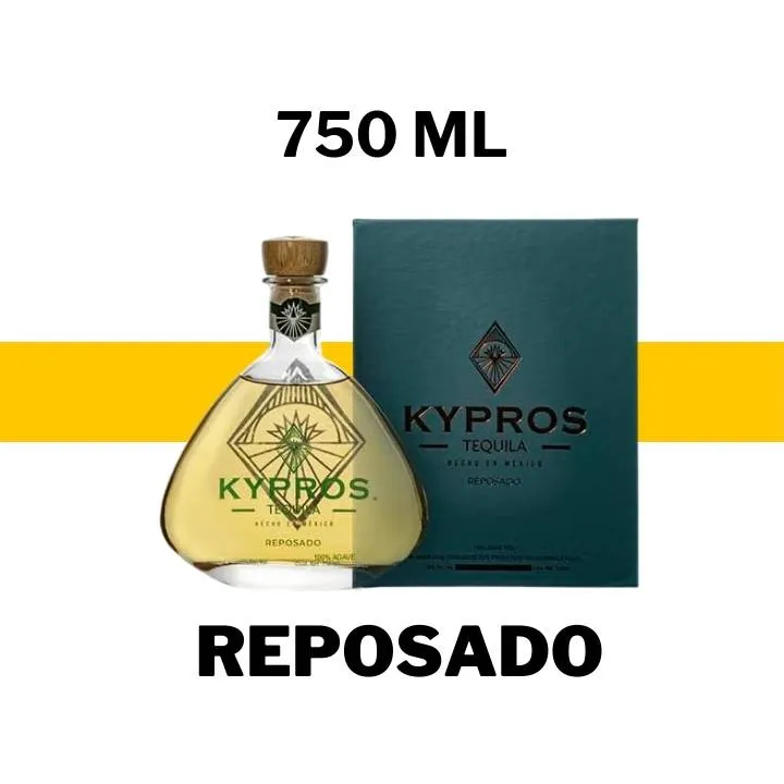 TEQUILA KYPROS REPOSADO 750 ML