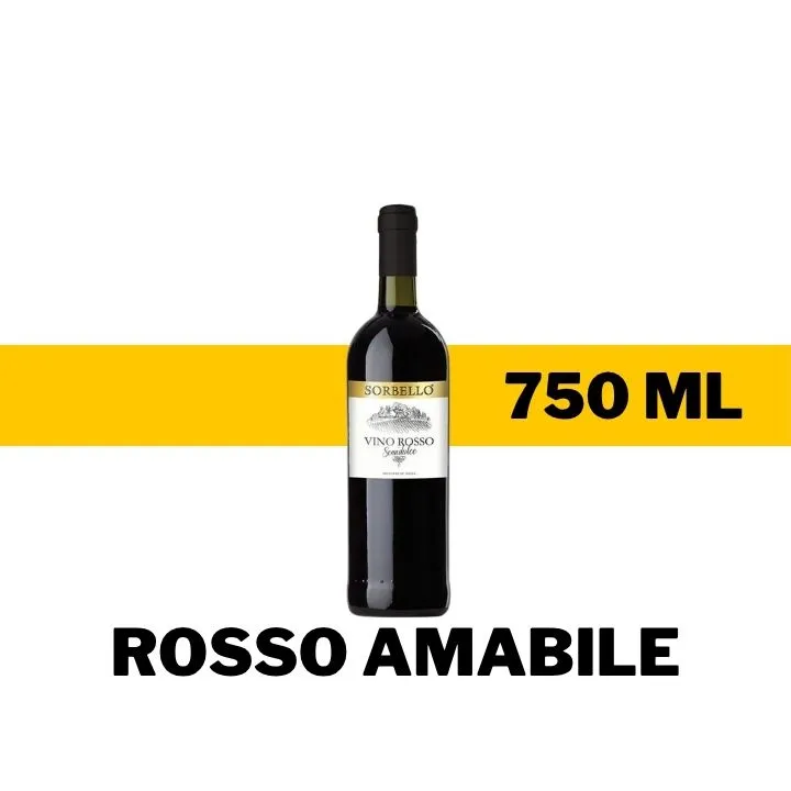 V.T.I. SORBELLO ROSSO AMABILE 750 ML