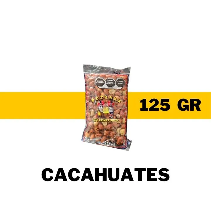 BOT COMPADRE CACAHUATES 125 G