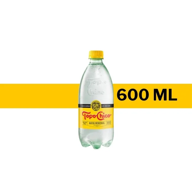 AGUA MINERAL TOPO CHICO 600 ML
