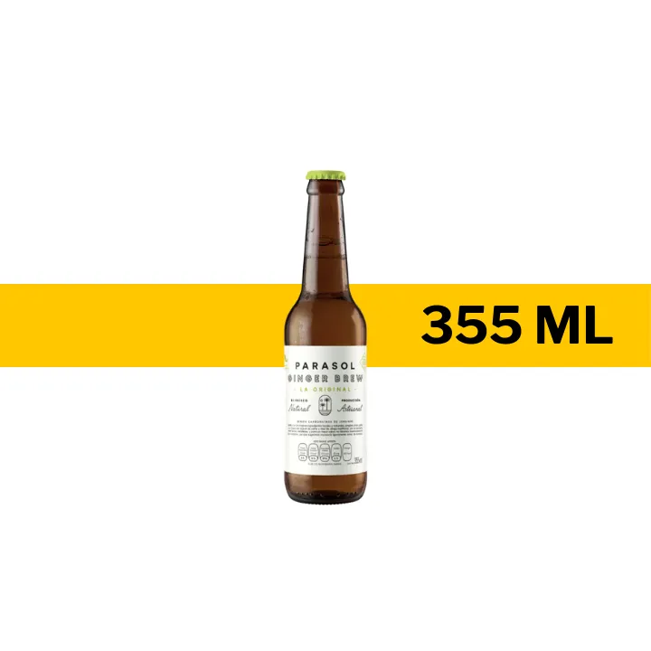 REF PARASOL GINGER BREW BEER 355 ML