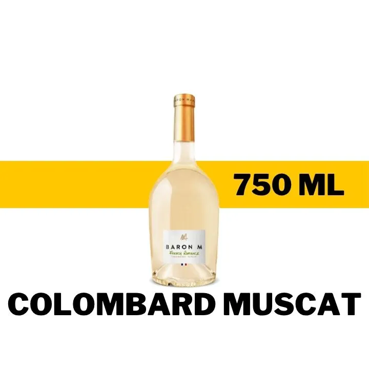 V.B.F. BARON M FRENCH ROMANCE COLOMBARD MUSCAT 750 ML
