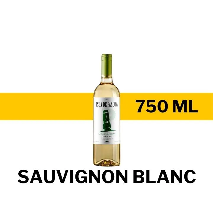 V.B.C. ISLA DE PASCUA SAUVIGNON BLANC SEMIDULCE 750 ML