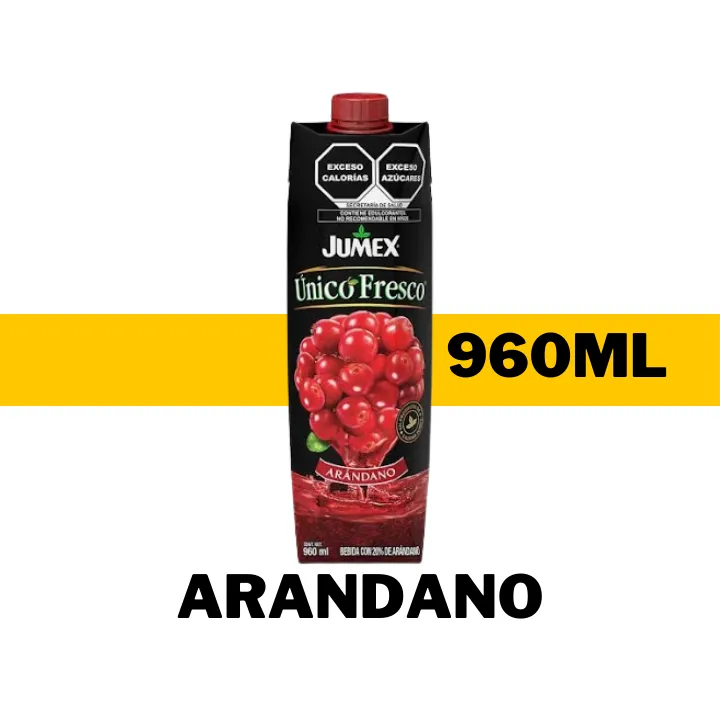 JUMEX ARANDANO UNICO FRESCO 960 ML