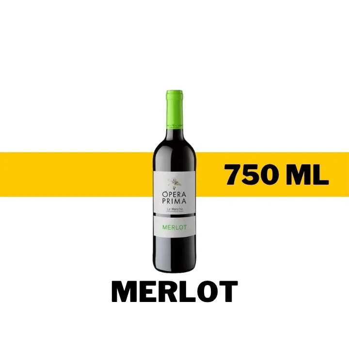V.T.E. OPERA PRIMA MERLOT 750 ML
