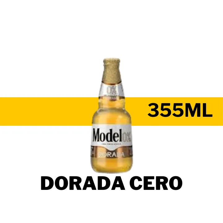 SA CERVEZA MODELO DORADA CERO 355 ML - BOT