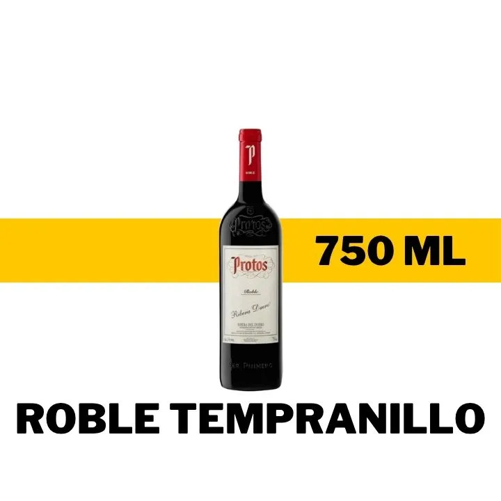 V.T.E. PROTOS ROBLE TEMPRANILLO 750 ML