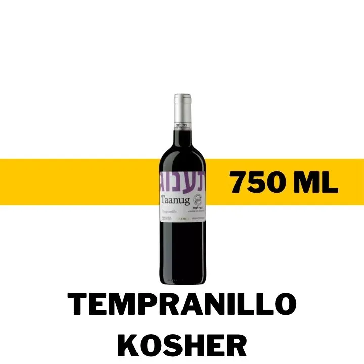 V.T.E. TAANUG TEMPRANILLO KOSHER 750 ML