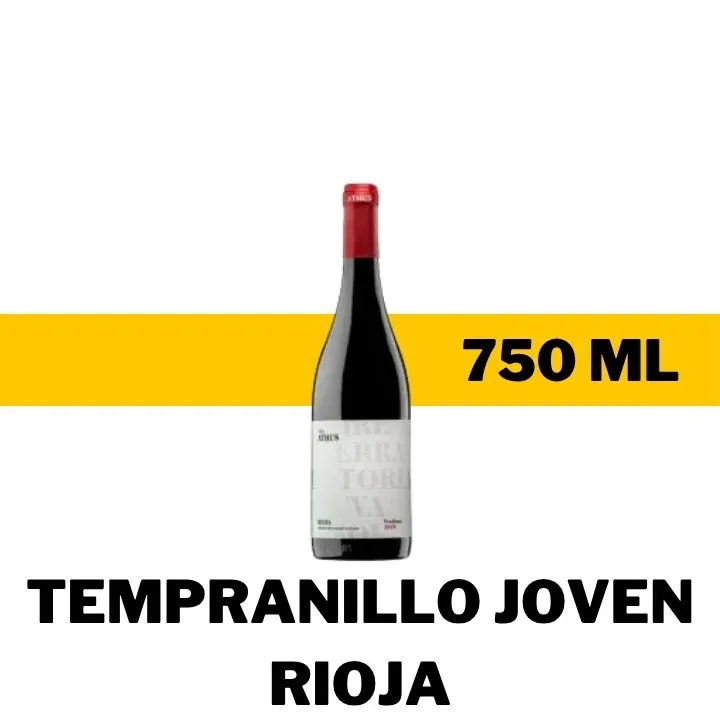 V.T.E. FINCA ATHUS TEMPRANILLO JOVEN 750 ML - RIOJA