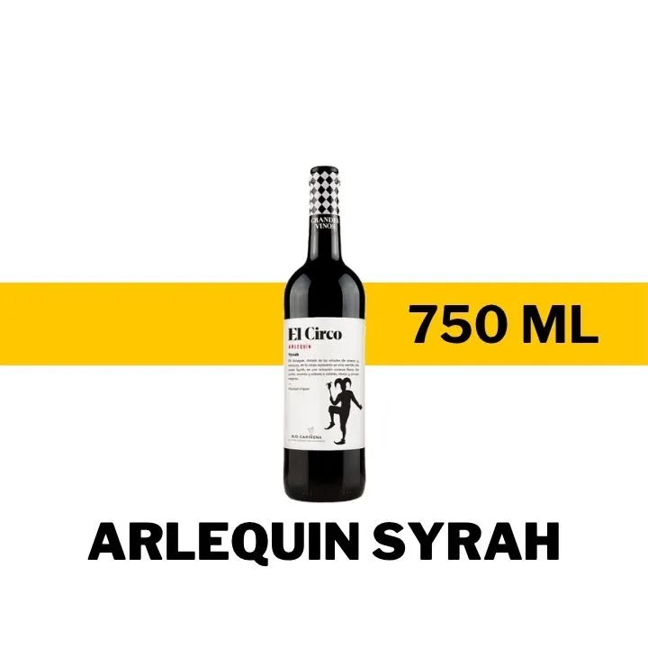 V.T.E. EL CIRCO ARLEQUIN SYRAH 750 ML