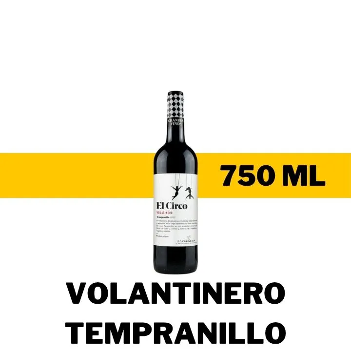 V.T.E. EL CIRCO VOLATINERO TEMPRANILLO  750 ML