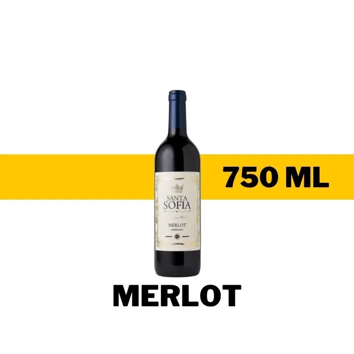 V.T.E. SANTA SOFIA MERLOT 750 ML
