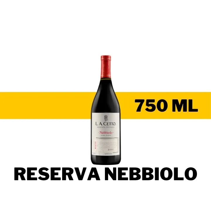 V.T.M. L.A. CETTO RESERVA NEBBIOLO 750 ML 