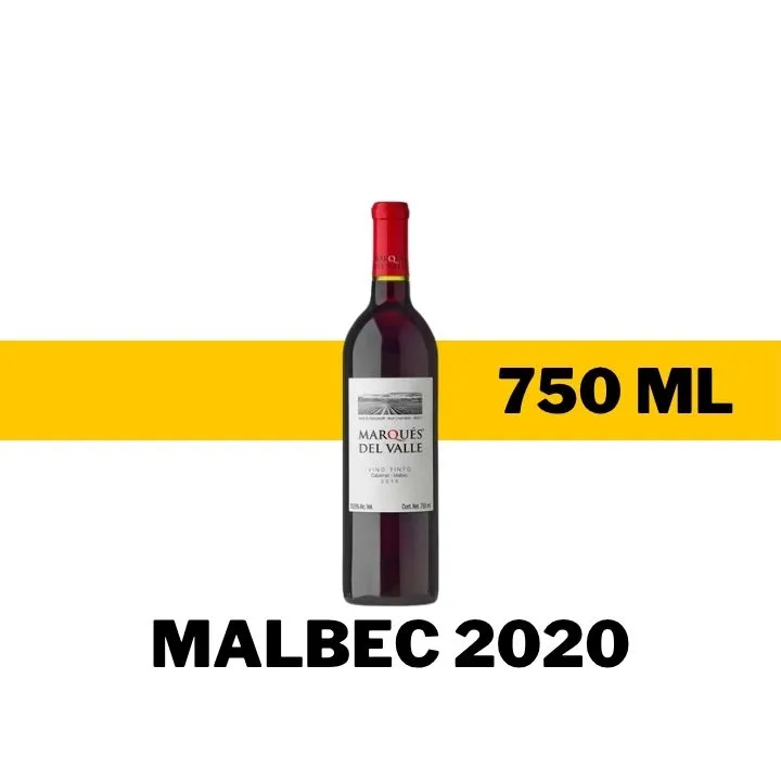 V.T.M. MARQUES DEL VALLE CABERNET - MALBEC 750 ML