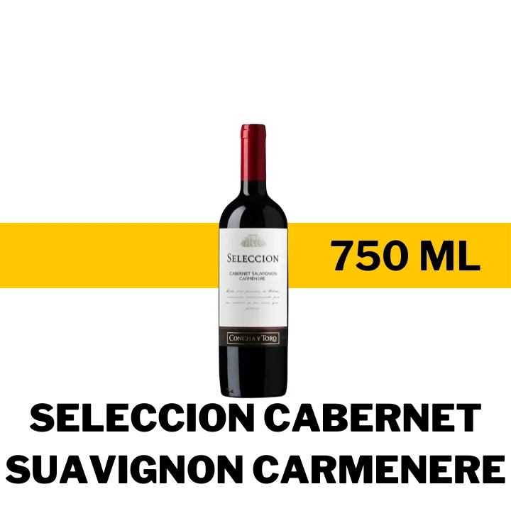 V.T.C. CONCHA Y TORO SELECCION CABERNET SUAVIGNON CARMENERE 750 ML
