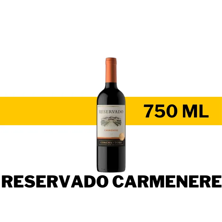 V.T.C. CONCHA Y TORO RESERVADO CARMENERE 750ML