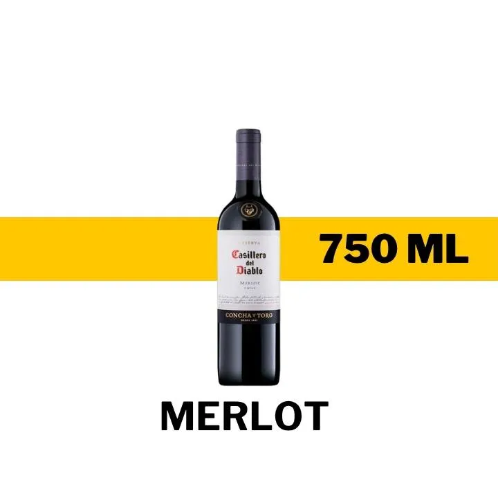 V.T.C. CASILLERO DEL DIABLO MERLOT 750 ML