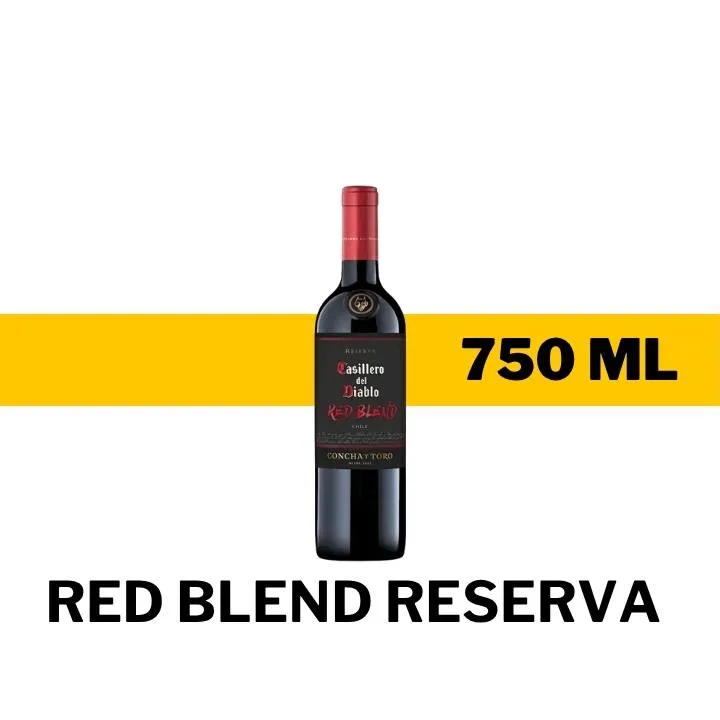 V.T.C. CASILLERO DEL DIABLO RED BLEND RESERVA 750 ML