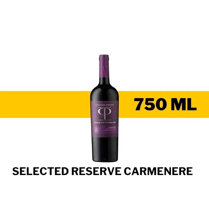 V.T.C. CASAS PATRONALES SEL RESERVE CARMENERE 750 ML