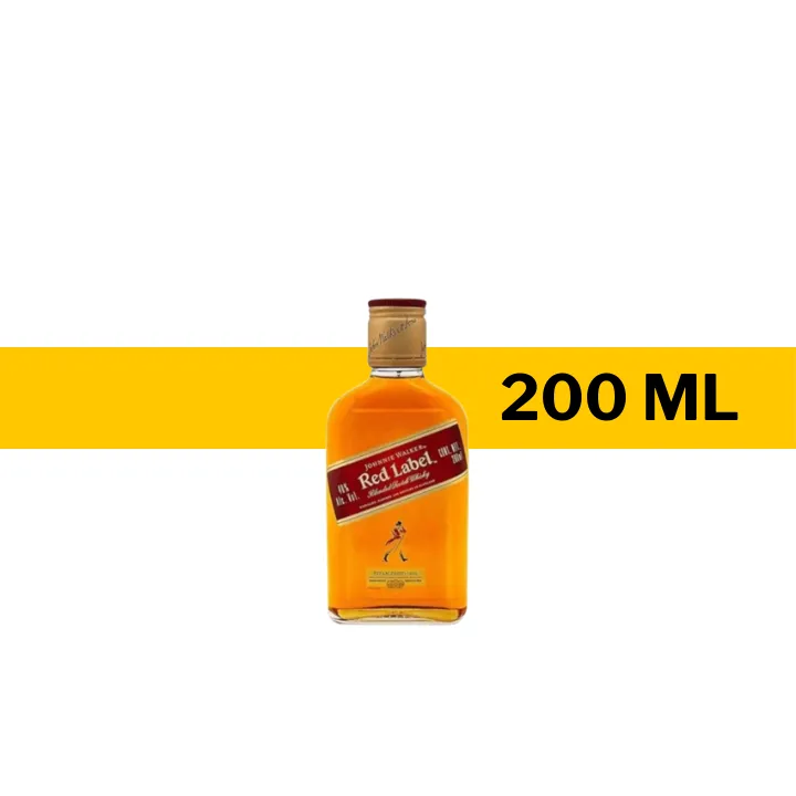 PACH WHISKY JOHNNIE WALKER RED LABEL 200 ML