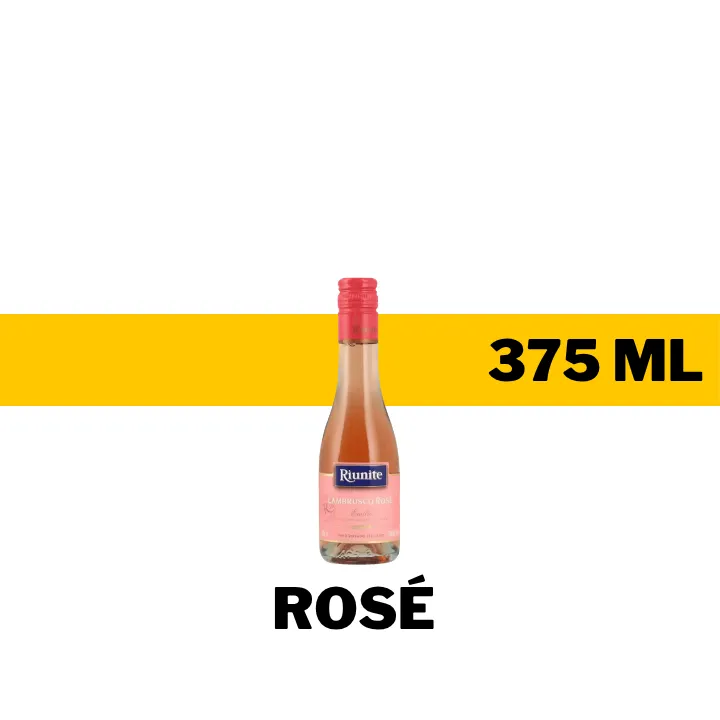 MINI V.R.I. RIUNITE LAMBRUSCO ROSE 187 ML